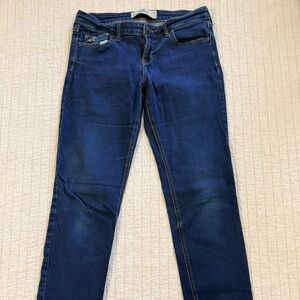 Hollister Deep Blue Skinny Jeans